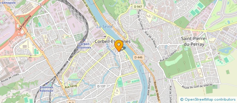 localisation de l'entreprise KINGEMPIRE LABEL RECORD  CORBEIL-ESSONNES