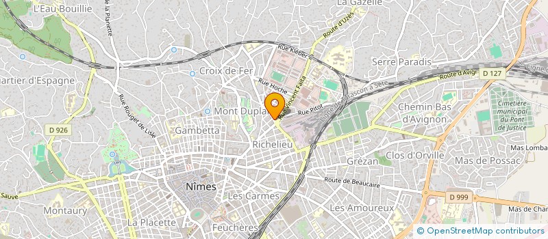 localisation de l'entreprise KINGG MARKET  NIMES