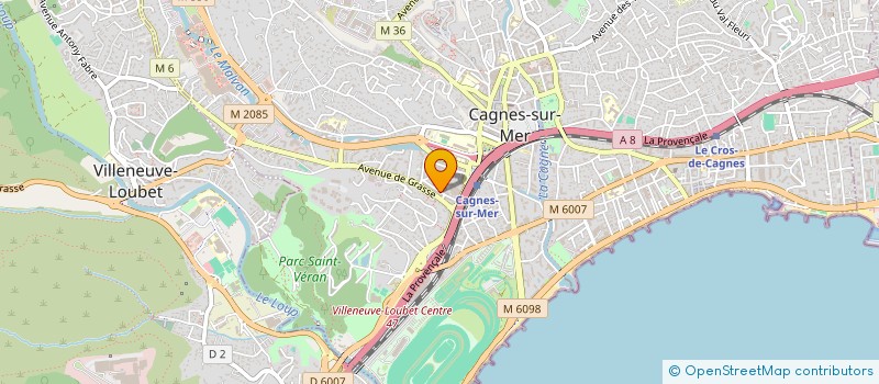 localisation de l'entreprise KINGPLAYER FRANCE à CAGNES-SUR-MER
