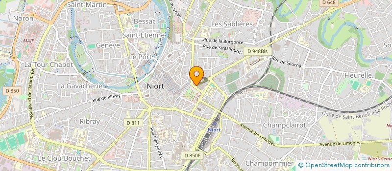 localisation de l'entreprise KINGS CONSTRUCCIONES à NIORT