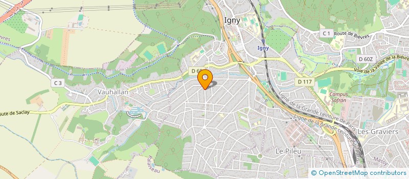 localisation de l'entreprise KINGSGIRAFFE à IGNY