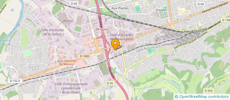 localisation de l'entreprise KINGSHOLM  BRIVE-LA-GAILLARDE