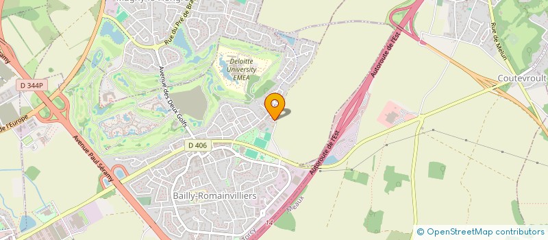 localisation de l'entreprise KINGSOFT SOLUTIONS  BAILLY-ROMAINVILLIERS