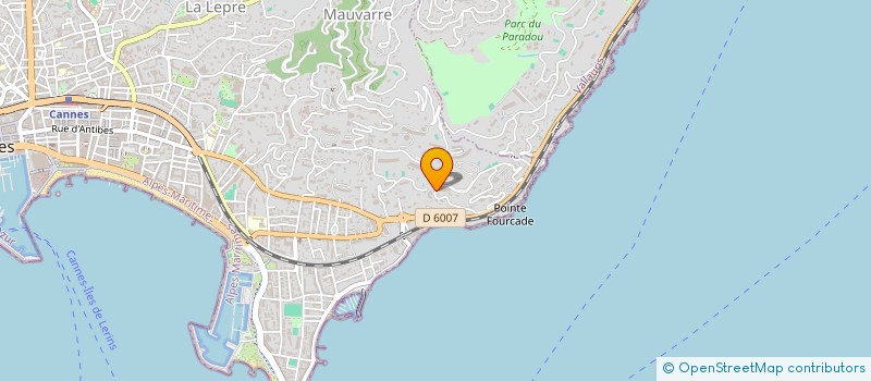 localisation de l'entreprise KINGSTON COMPAGNIE à CANNES
