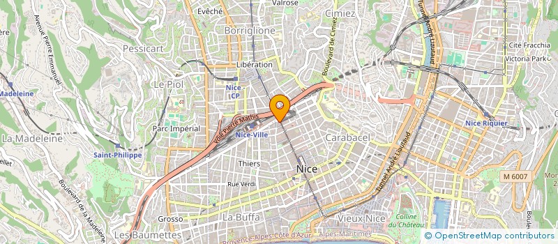 localisation de l'entreprise KINGSTORING  NICE