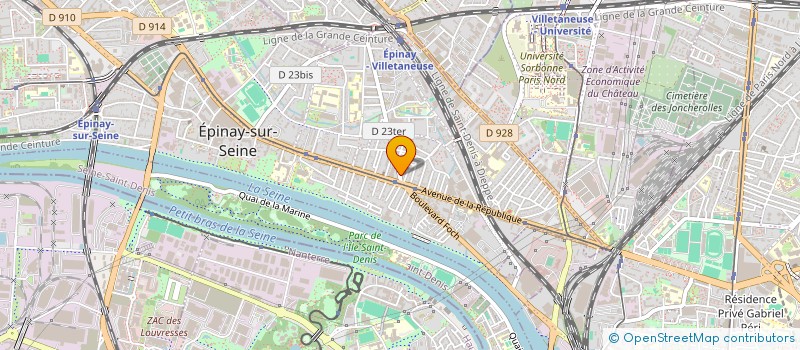 localisation de l'entreprise KINGZ PRIMEUR  EPINAY-SUR-SEINE