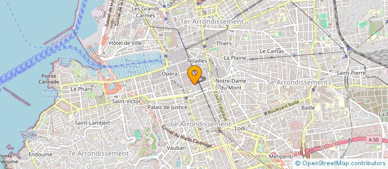 localisation de l'entreprise KINI à MARSEILLE