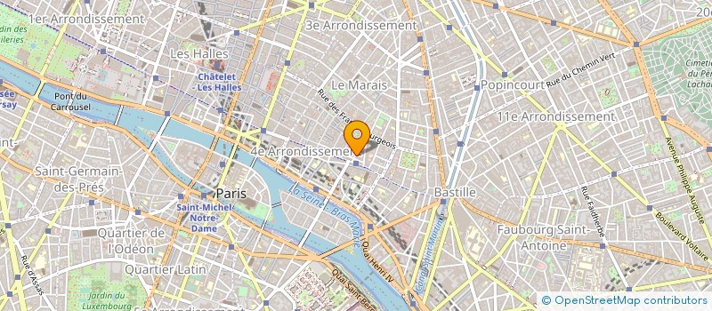 localisation de l'entreprise KINIAN AVRAHAM HARARI  PARIS