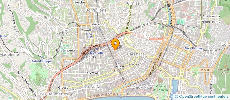 localisation de l'entreprise KINICE à NICE