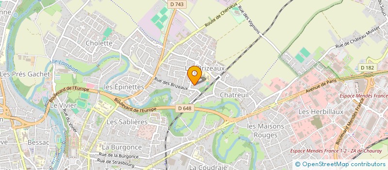 localisation de l'entreprise KINIENCO à NIORT