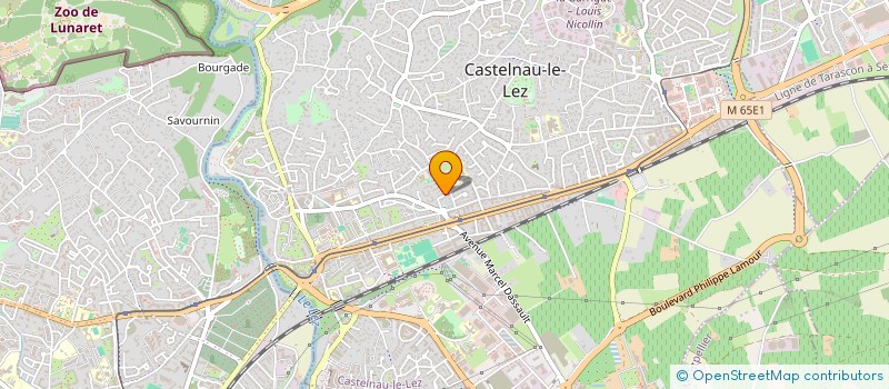 localisation de l'entreprise KINISSI 2 à CASTELNAU-LE-LEZ