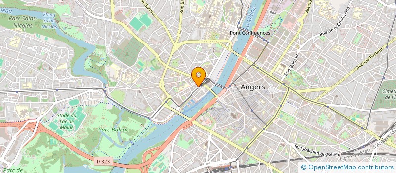 localisation de l'entreprise KINIT'HORSE à ANGERS