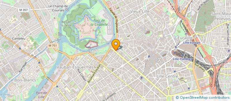 localisation de l'entreprise KINIXYS à LILLE