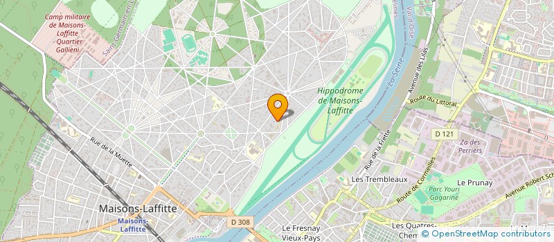 localisation de l'entreprise KINJELO à MAISONS-LAFFITTE