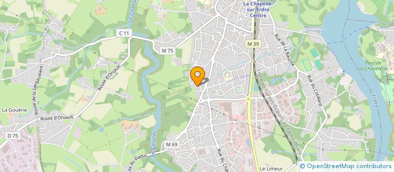 localisation de l'entreprise KINJO ENERGIES à LA CHAPELLE-SUR-ERDRE