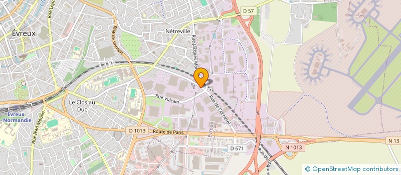 localisation de l'entreprise KINKELOS SERVICES à EVREUX