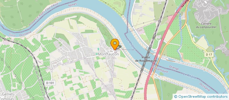 localisation de l'entreprise KINKIN  MONTFAUCON