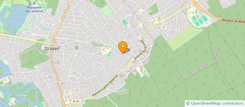 localisation de l'entreprise KINKIN HOLDING à DRAVEIL