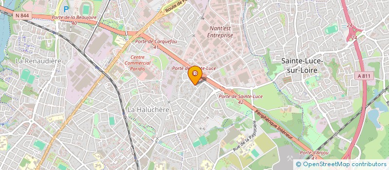 localisation de l'entreprise KINLEE GROUP à NANTES