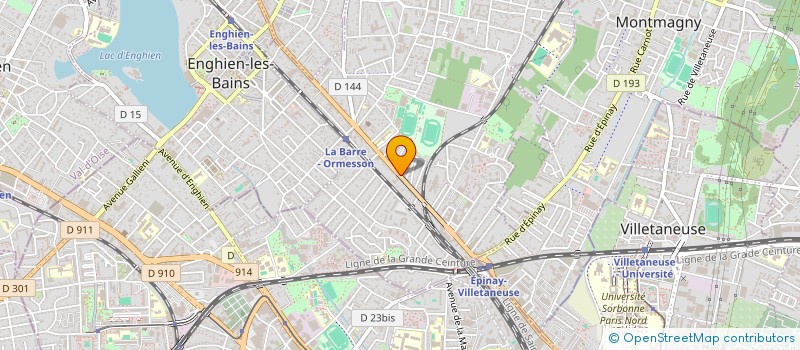 localisation de l'entreprise KINO à DEUIL LA BARRE