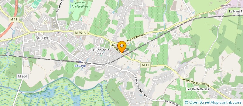 localisation de l'entreprise KINO COMMUNICATION  BOUAYE