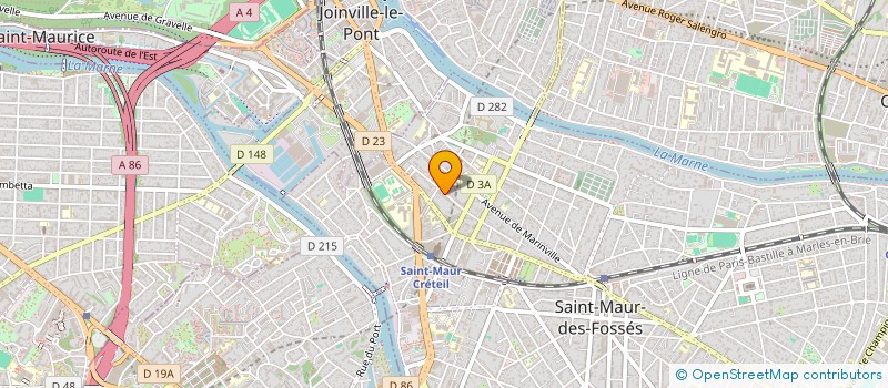 localisation de l'entreprise KINOKO PARIS à SAINT-MAUR-DES-FOSSES