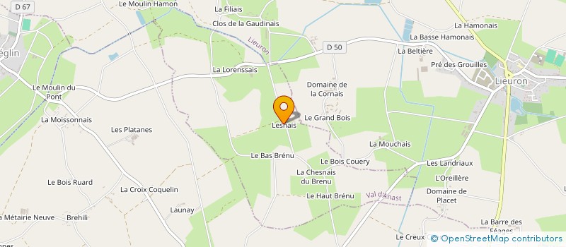 localisation de l'entreprise KINOKS  VAL D'ANAST