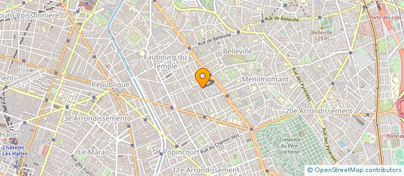 localisation de l'entreprise KINOLOGICS  PARIS