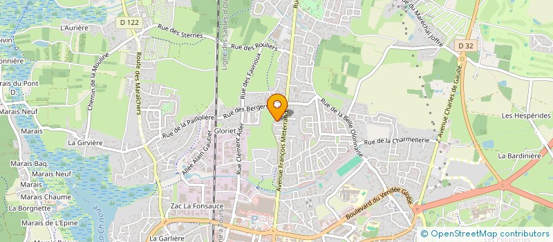 localisation de l'entreprise KINOLONNE 187 à LES SABLES D'OLONNE