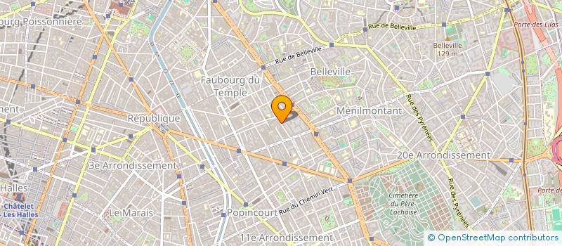 localisation de l'entreprise KINOPHONY  PARIS