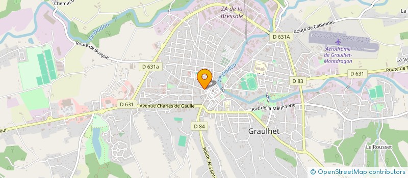 localisation de l'entreprise KINOPRAXIS ASSO  GRAULHET