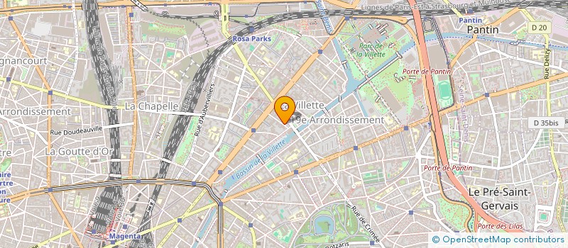 localisation de l'entreprise KINOROT  PARIS