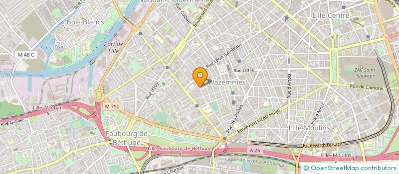 localisation de l'entreprise KINOS à LILLE