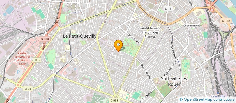 localisation de l'entreprise KINOSPOD DU JDP  ROUEN