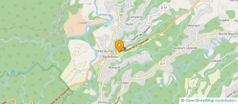 localisation de l'entreprise KINOSPRO à PETIT-BOURG