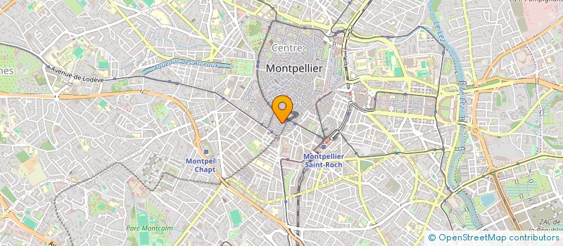 localisation de l'entreprise KINOSTEO à MONTPELLIER
