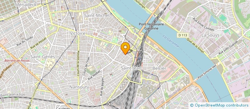 localisation de l'entreprise KINOVA à BORDEAUX