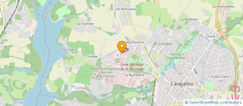 localisation de l'entreprise KINPSYDOC  CARQUEFOU