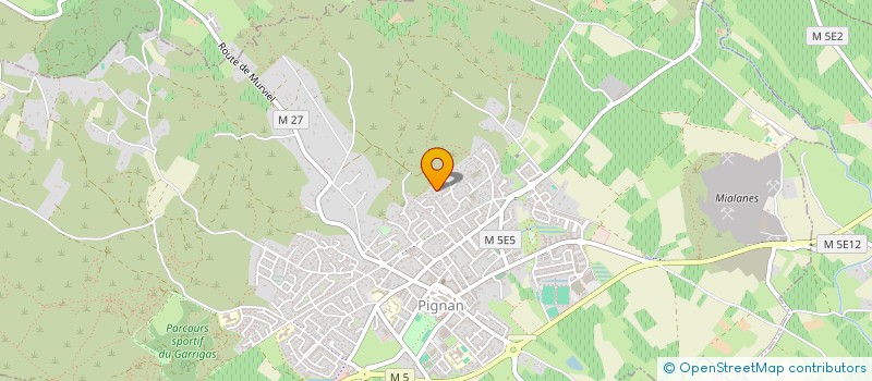 localisation de l'entreprise KINSEKI à PIGNAN