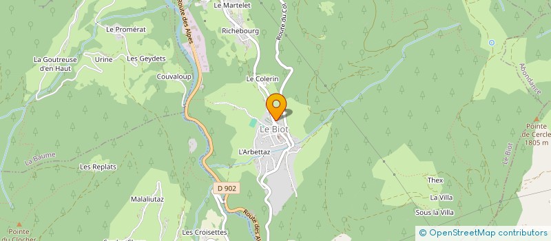 localisation de l'entreprise KINSEY ET CIE  LE BIOT