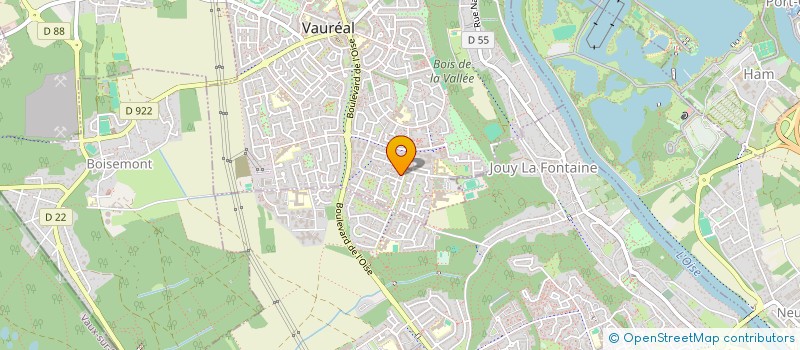 localisation de l'entreprise KINSTOCK CONSULTING  VAUREAL