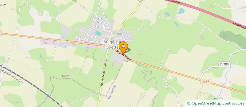 localisation de l'entreprise KINSY  SOULGE-SUR-OUETTE