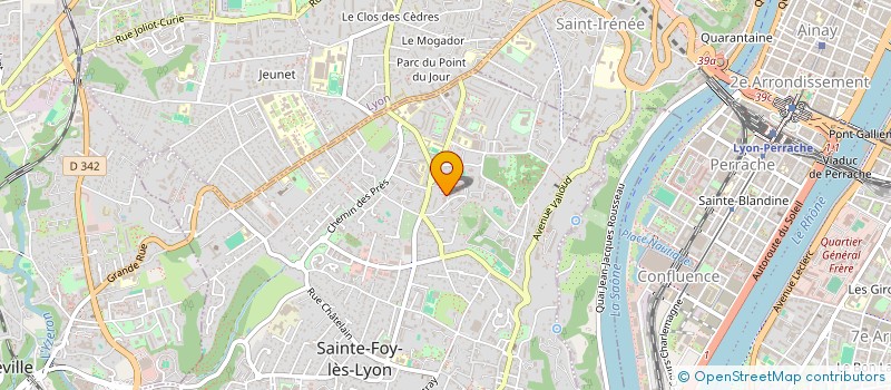 localisation de l'entreprise KINTO à SAINTE-FOY-LES-LYON