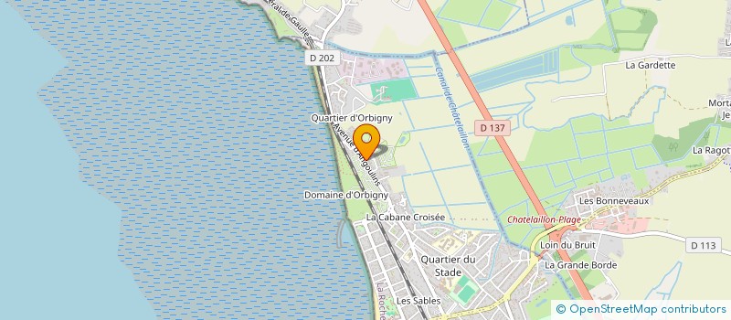 localisation de l'entreprise KINTRA à CHATELAILLON-PLAGE