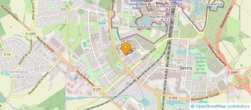 localisation de l'entreprise KINVEST GROUP  CHESSY