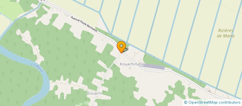 localisation de l'entreprise KINVICT à MANA