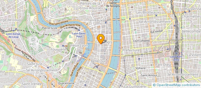 localisation de l'entreprise KINWORK à LYON