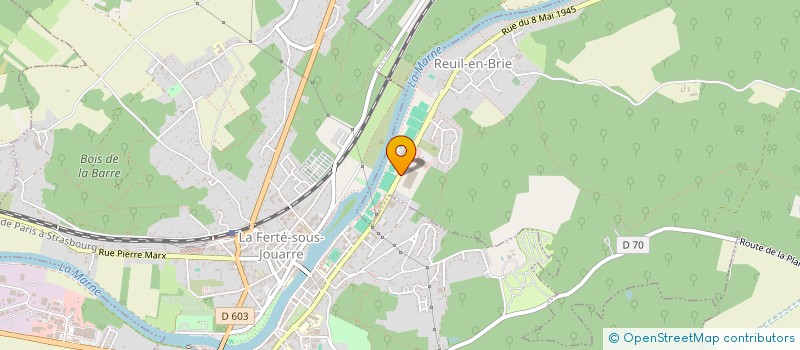 localisation de l'entreprise KINZIGER DISTRIBUTION  REUIL-EN-BRIE