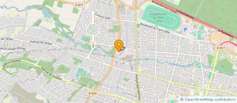 localisation de l'entreprise KIOM HOTEL à LONS