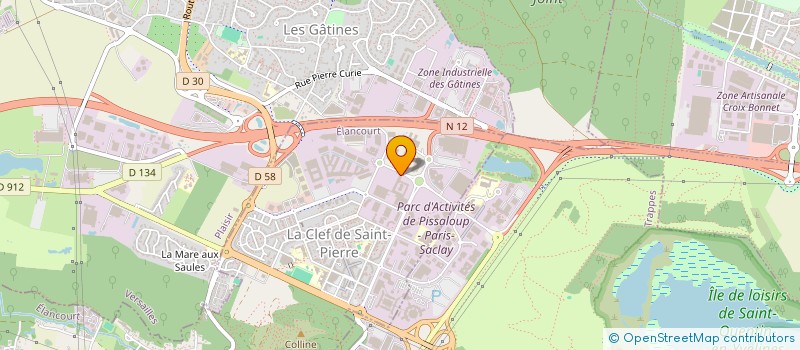 localisation de l'entreprise KION FRANCE SERVICES SAS à ELANCOURT